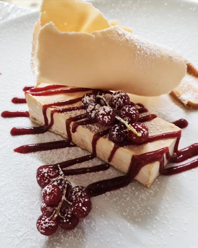 Semifreddo con lampone